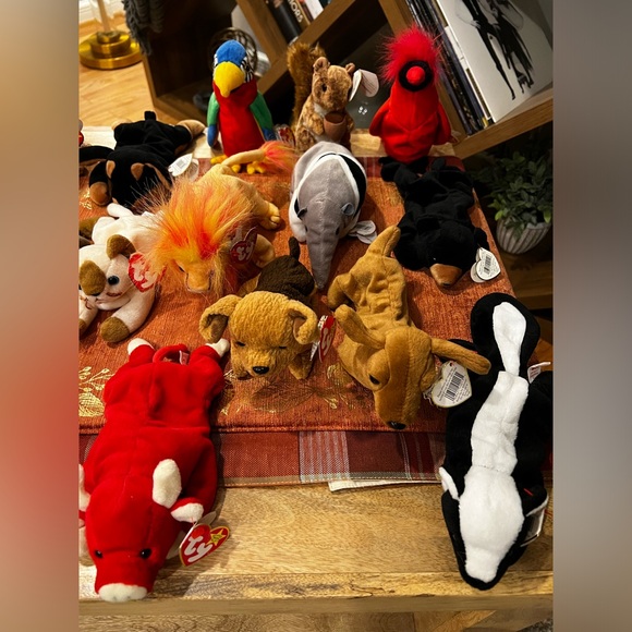 40 new Beanie Babies (36 with tags att, 3 with tags incl, 1 miss tag) - Picture 2 of 10